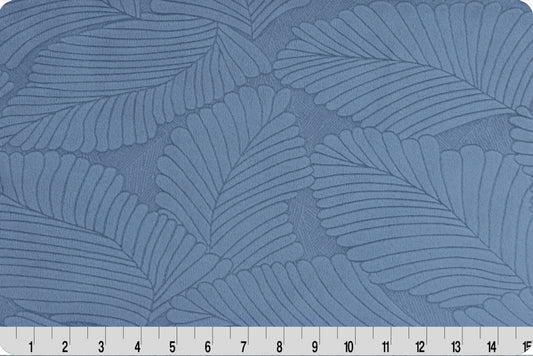 Ronda Rhoades King blanket 90" x 100" in Denim Tropics