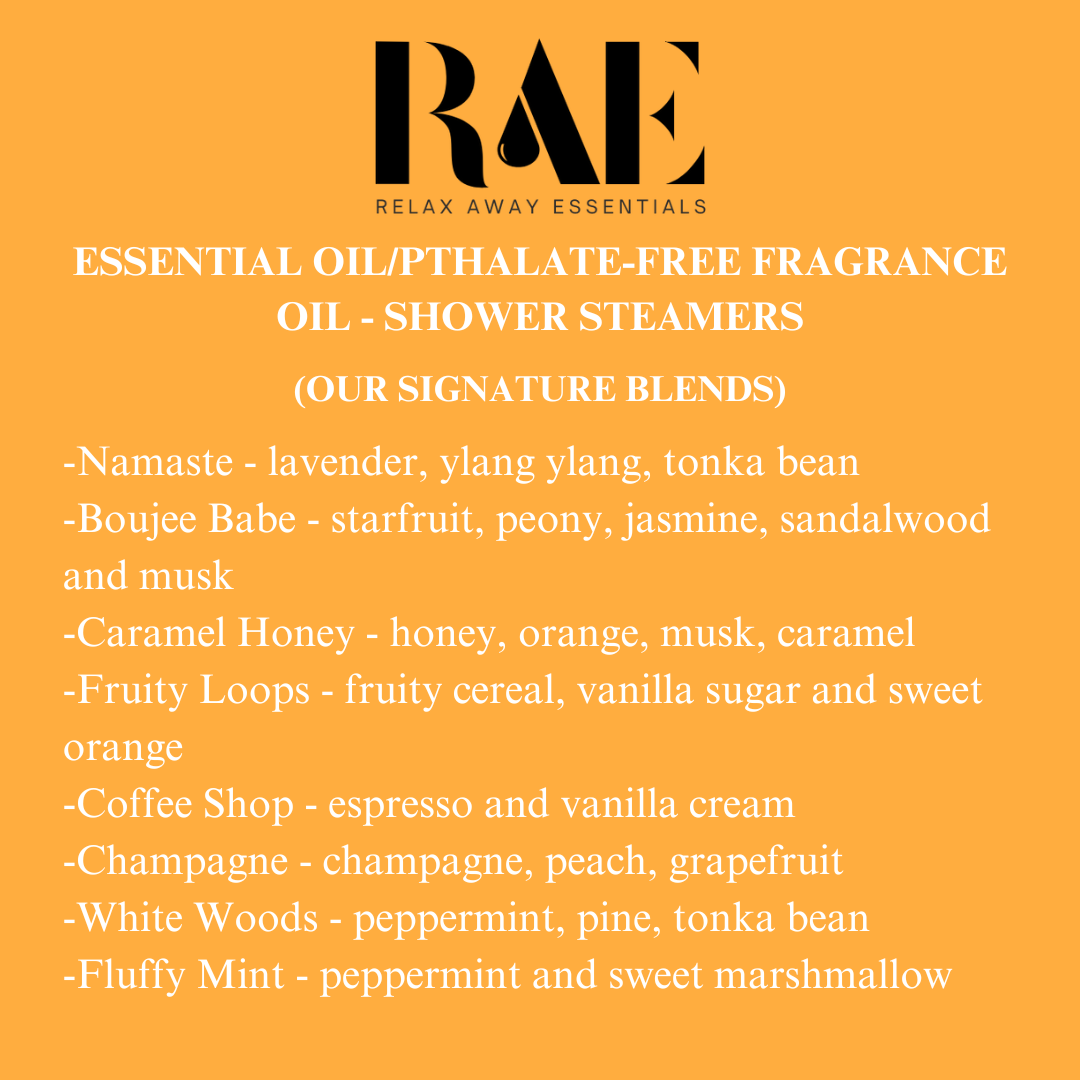 Single Shower Steamer - Aromatherapy -I will invoice shipping if you don't have any open orders