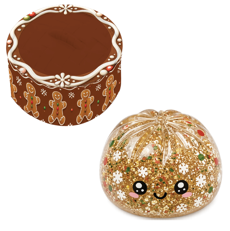 Fun Doh Christmas Dumpling Squishy