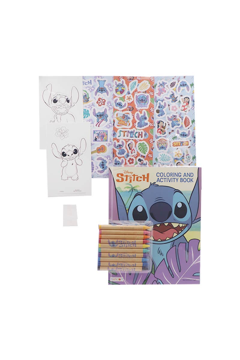 50% OFF!!  Disney Stitch Super Activity Coloring Book