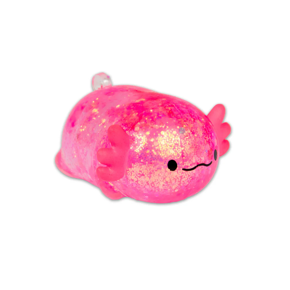 PREORDER ARRIVES MID SEPTEMBER Scrunchems® Mini Sugar Axolotls Squishy Fidget Toy (3pc)