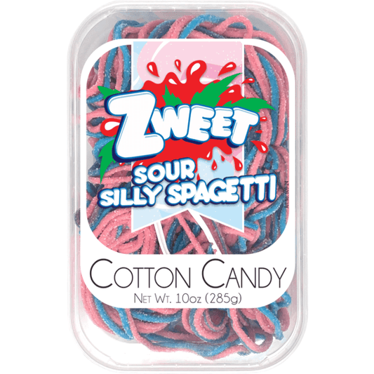 Sour Cotton Candy Silly Spagetti | Zweet | 10 oz