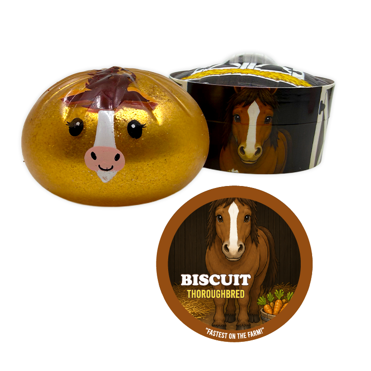 Fun Doh Farm Barnyard Squishy Dumpling Toy - 12/Display: Wholesale Price