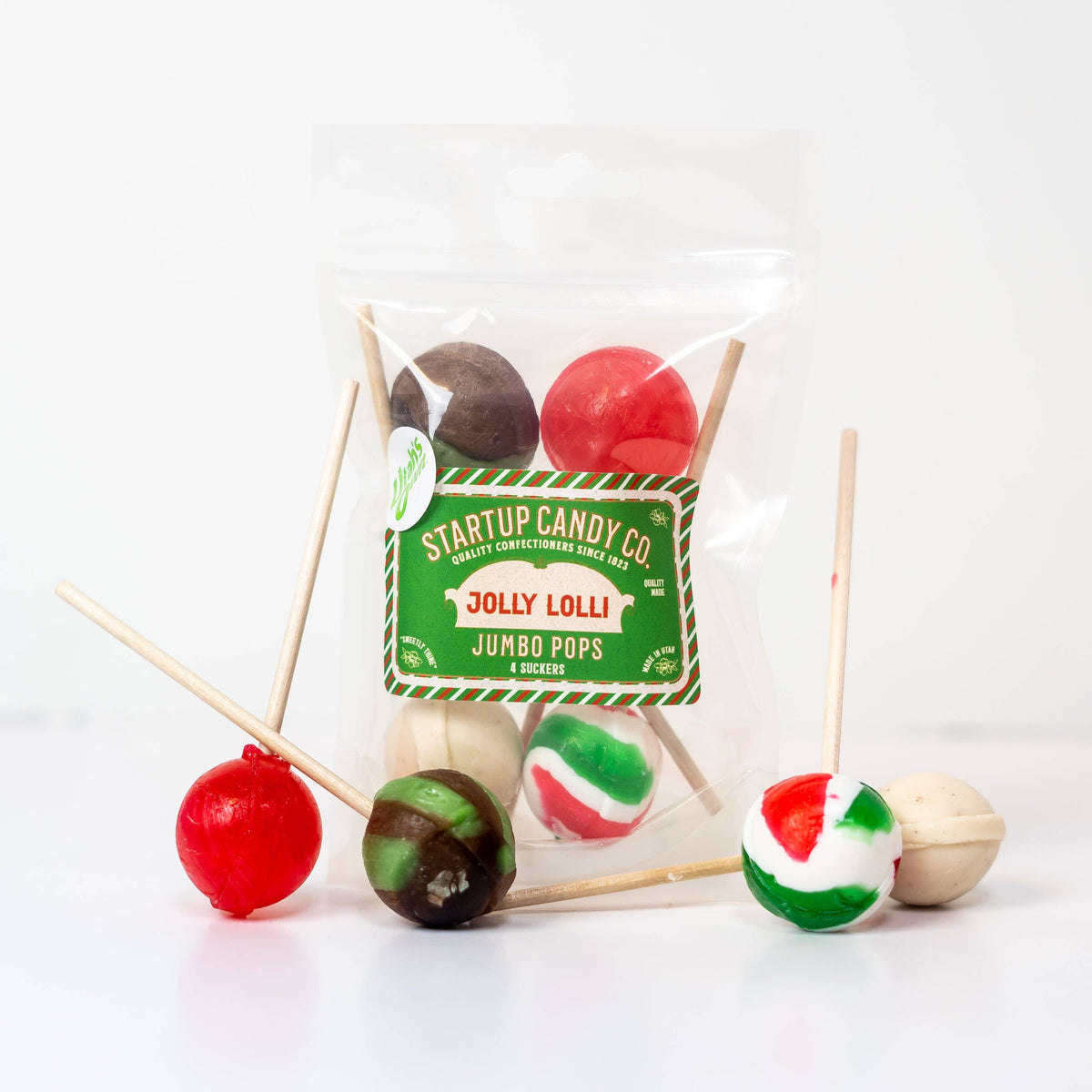 Jolly Lolli Jumbo Pop Assortment - 4 pack: Single 4 Pack