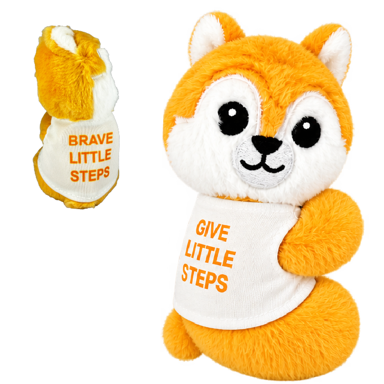 Emotioal Support Clip-on Soft Plush Animals - 12/Display: Wholesale Price
