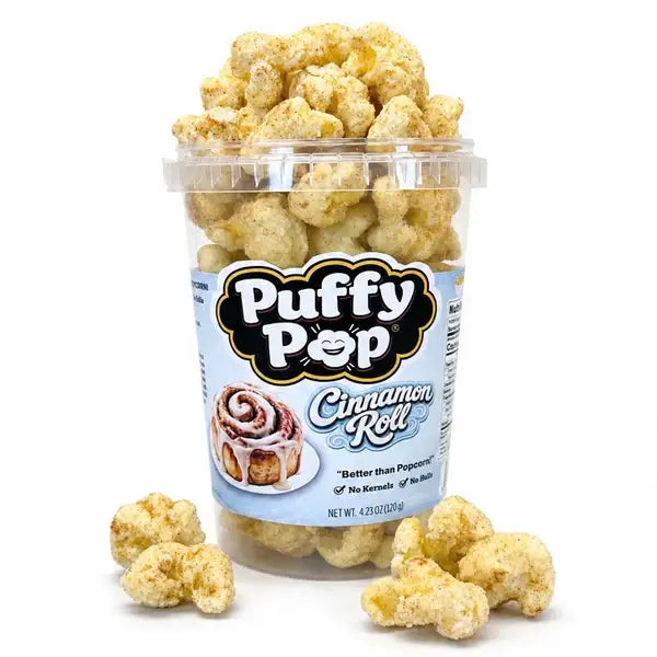 Crack Corn / Puffy Pop -  Cinnamon Roll (4 oz)