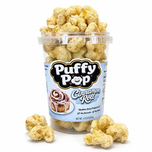 Crack Corn / Puffy Pop -  Cinnamon Roll (4 oz)