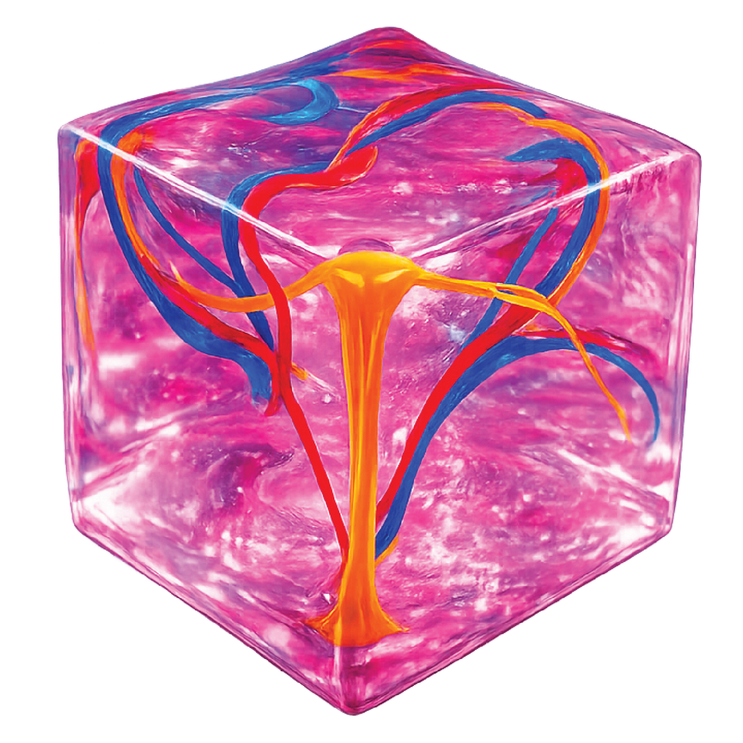 Fun Doh Squishy Charm Cube Fidget Toy Variety - 12/Display