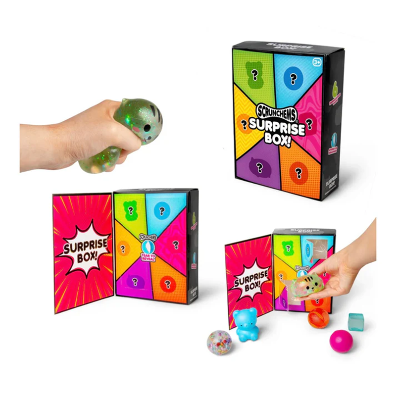 Scrunchems Surprise Box – 6 Compartment Sensory Squishy Toy PREORDER
