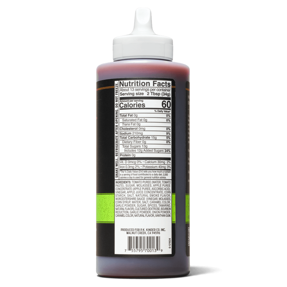 Gold Label Bourbon Apple BBQ Sauce
