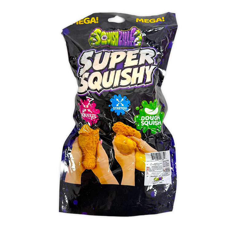 Fun Doh MEGA 8" Food Squishies Sensory Toy - 12/Display: Wholesale Price