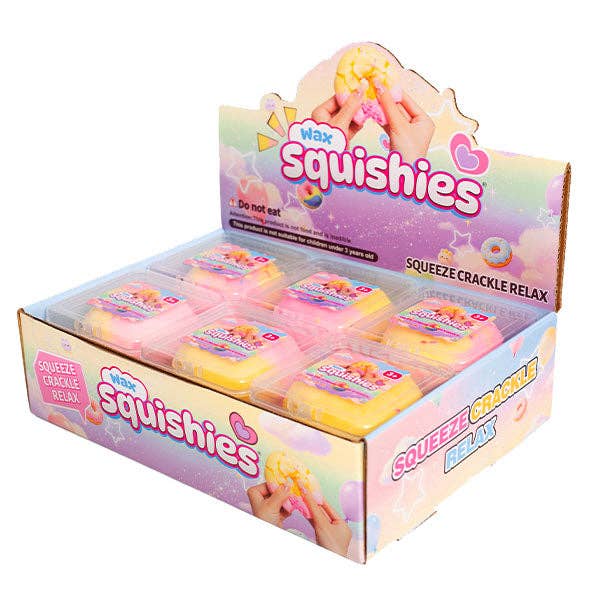 NEW ARRIVAL!! Wax Squishies® Donut Wax Crackle Fidget Clay Toy (1pc)