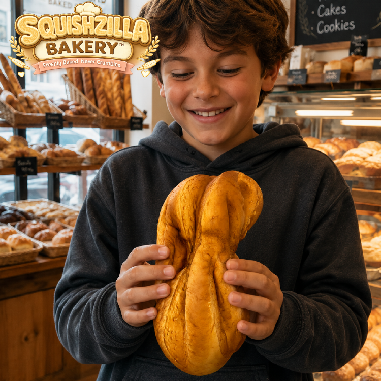 Fun Doh MEGA 7" Bread Slow Rise Squishy Bakery - 6/Display: Wholesale Price