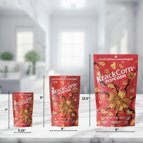 KrackCorn Popcorn 11oz Original Caramel