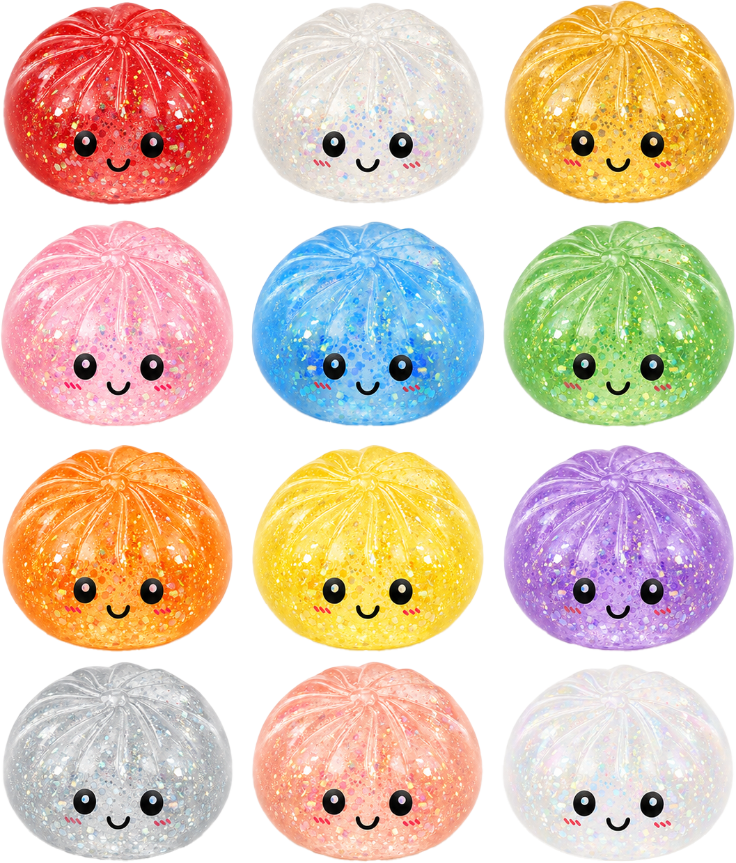 New Arrival!! Fun Doh™ SquishZilla™ Fortune Cookie &amp; Dumpling Squishy 🥠🥟