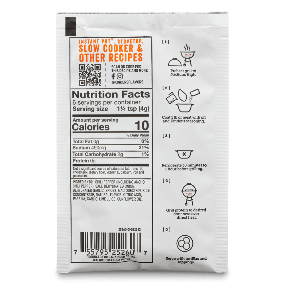 Original Taco Mexican Seasoning