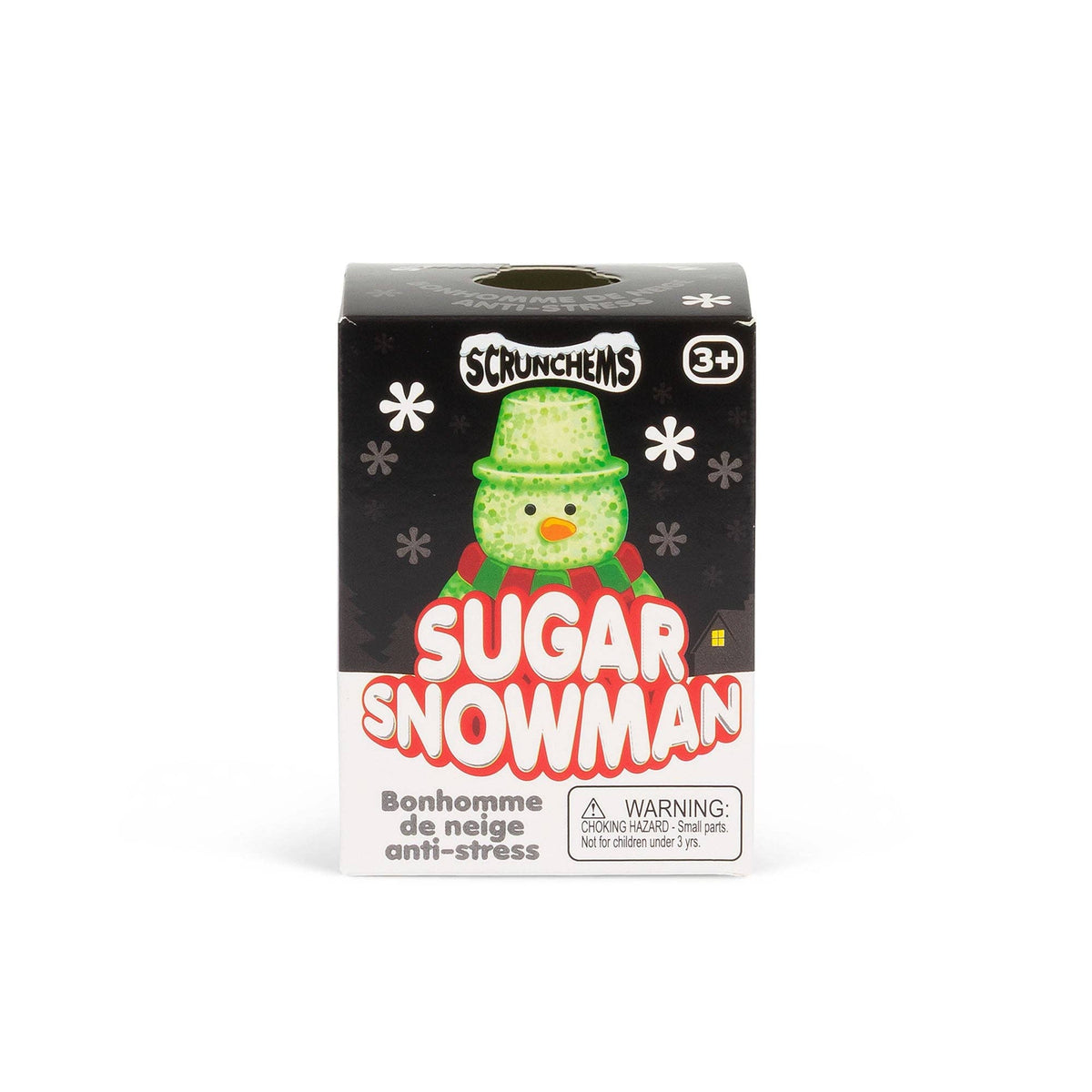 Scrunchems Sugar Snowman Squishy Fidget Toy (1pc) Color MYSTERY PREORDER EARLY OCTOBER