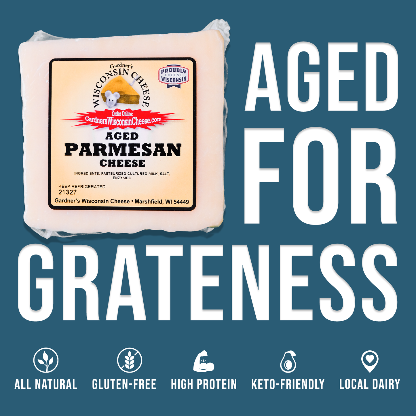 PREORDER Aged Parmesan Cheese