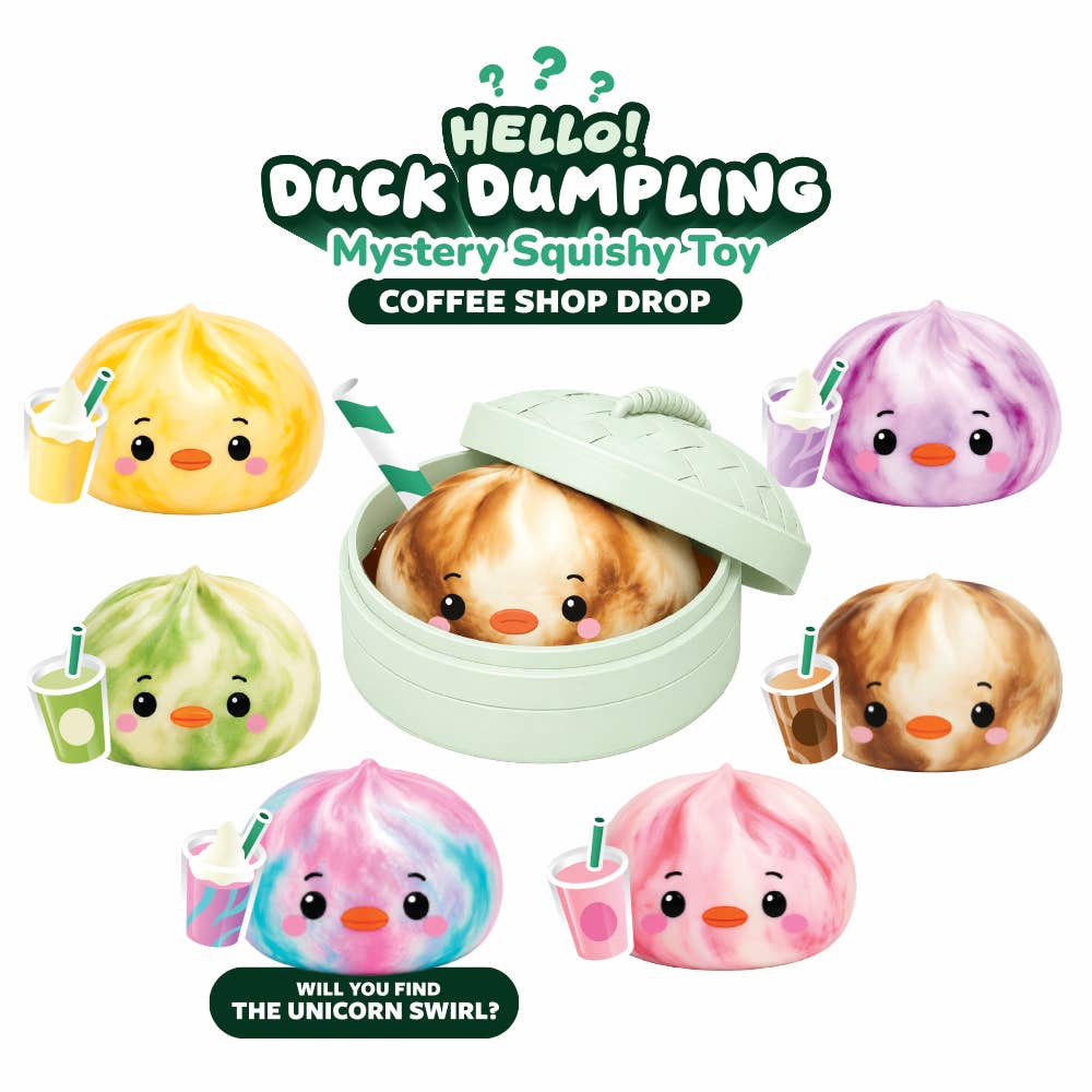 PREORDER MID NOVEMBER Hello Duck Dumpling - Mystery Coffee Shop Drop (Large)