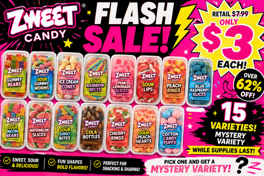 ⚡🍬 ZWEET CANDY FLASH SALE! 🍬⚡