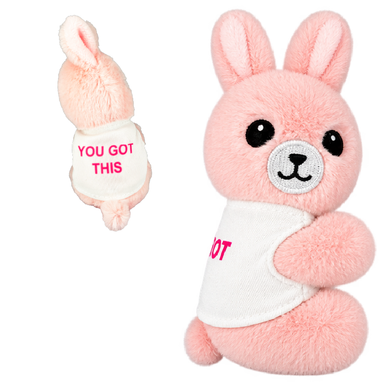 Emotioal Support Clip-on Soft Plush Animals - 12/Display: Wholesale Price