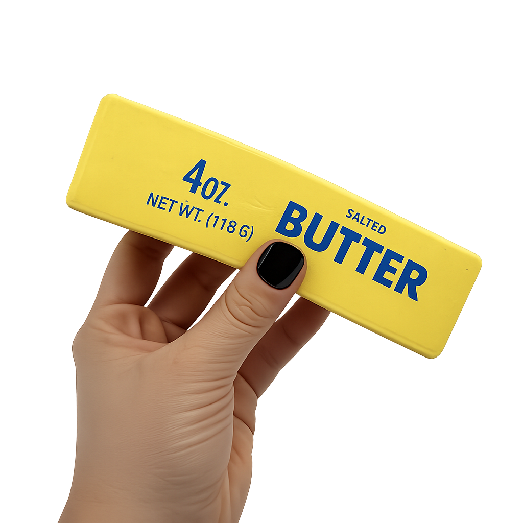 NEW ARRIVAL  Fun Doh 6" Butter Stick Slow Rise Fidget Toy -