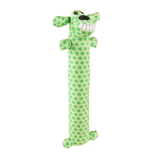 Multipet St.Patrick’s Day Loofa Dog Plush Dog Toy 12”