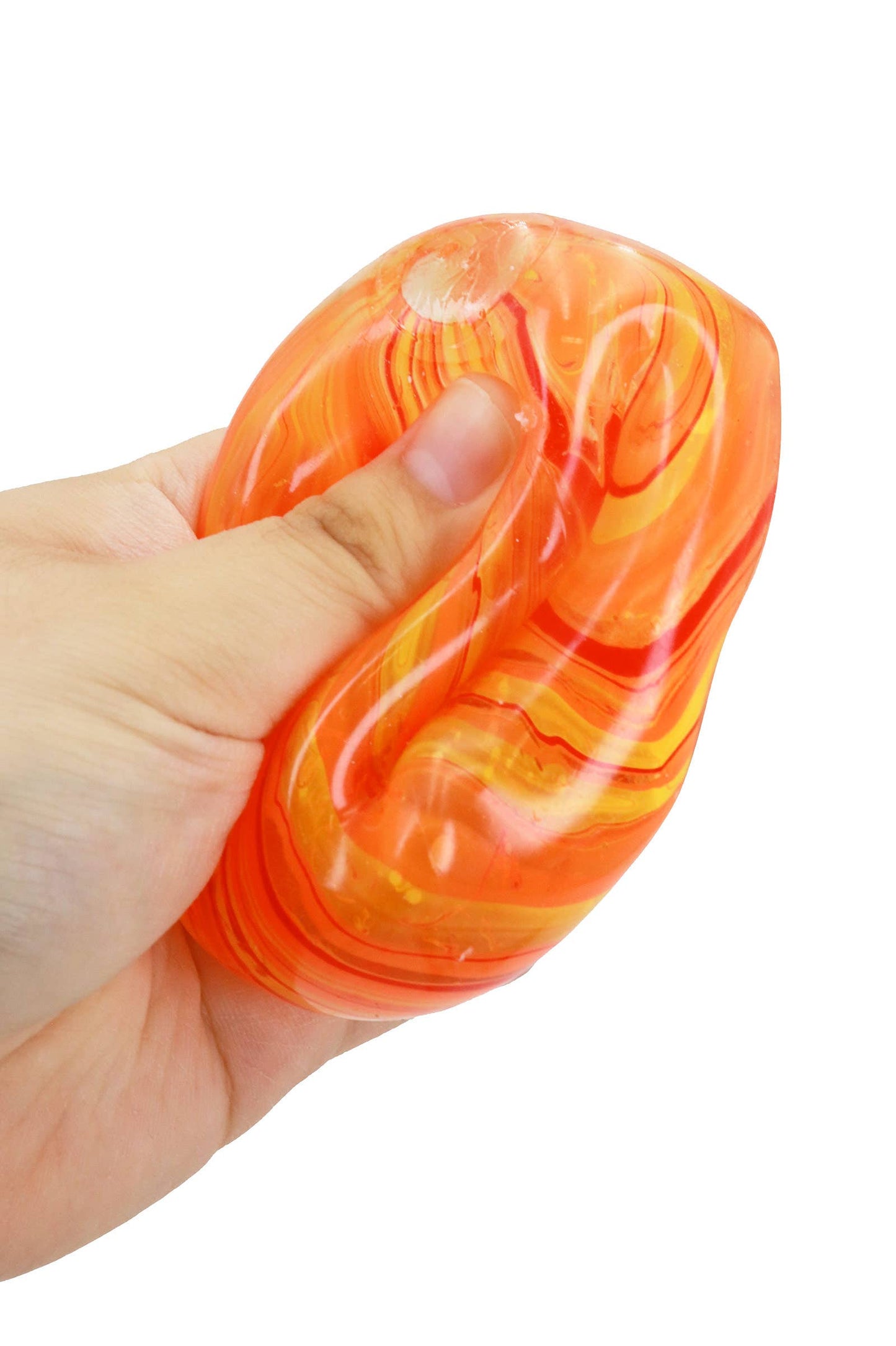 JUST ARRIVED Marbled Cube Putty Filled Squishy MYSTERY COLOR
