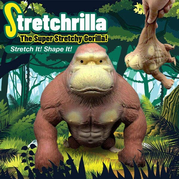 PREORDER ARRIVES MID AUGUST Stretchrilla: The Super Stretchy Gorilla | As Seen On Social!