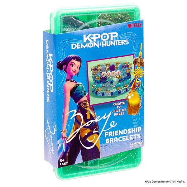 KPop Demon Hunters Beaded Friendship Bracelets Activity Craft Kit PREORDER LATE OCTOBER
