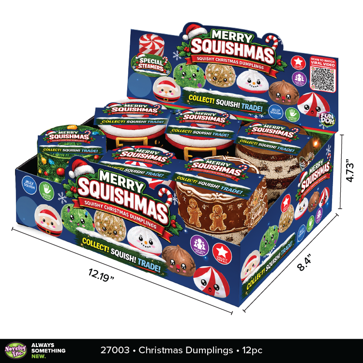 Fun Doh Christmas Dumpling Squishy