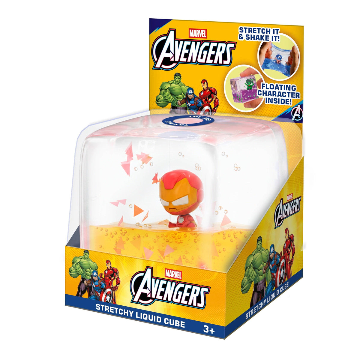 Marvel® Avengers Stretchy Liquid Cube Fidget Toy PREORDER MID NOV