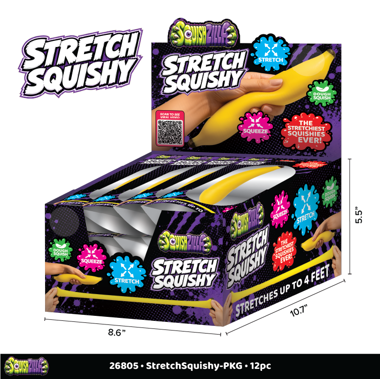 Fun Doh Stretch Dough Squishies Toy Variety - 12/Display: Wholesale Price