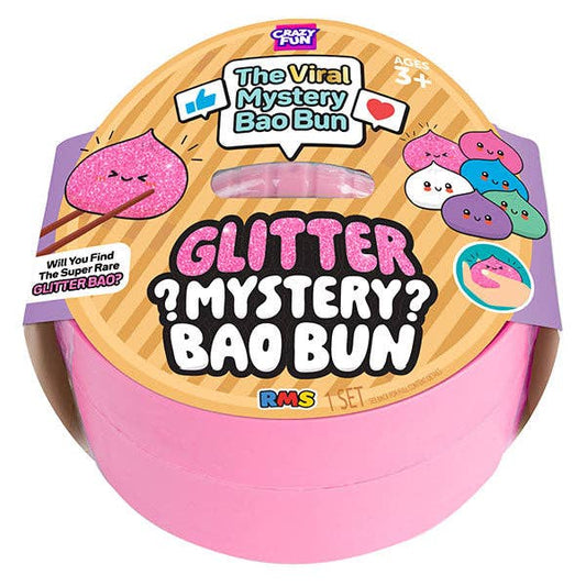 RESTOCKED  Crazy Fun Official RMS Mystery Glitter Bao Bun – Rare Chase
