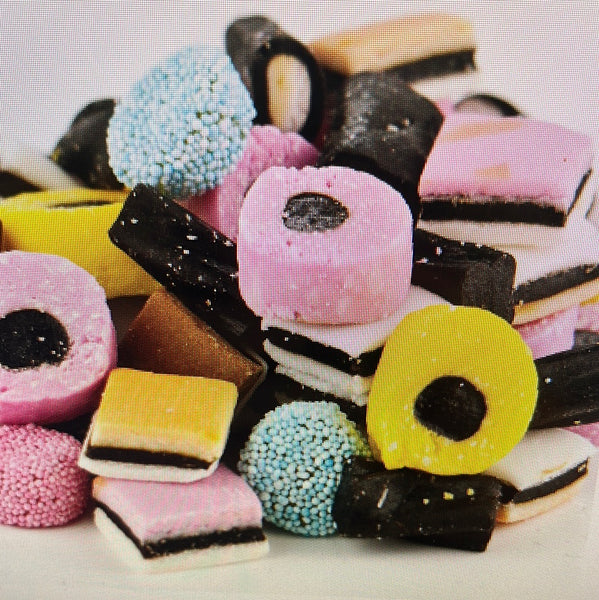 **sale** All sort licorice mix 1/2 lb candy
