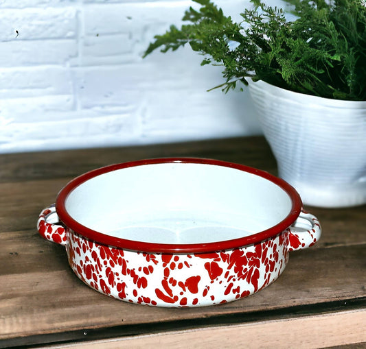 Red Splatter Mini Bake F182