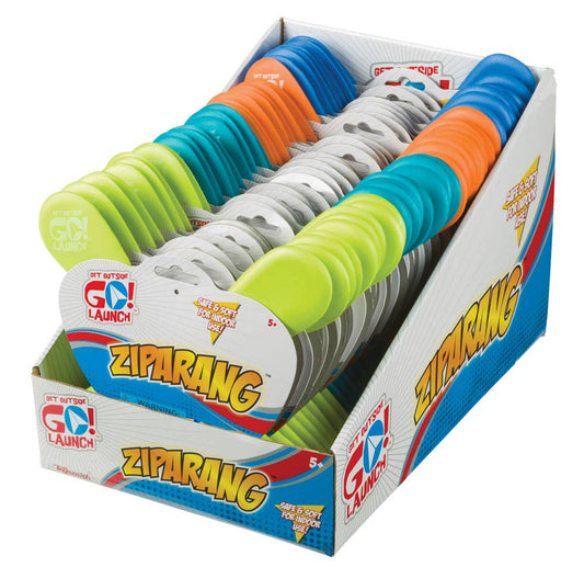Get Outside GO!™ Launch Ziparang Boomerang, Soft, Indoor shippers choice on color